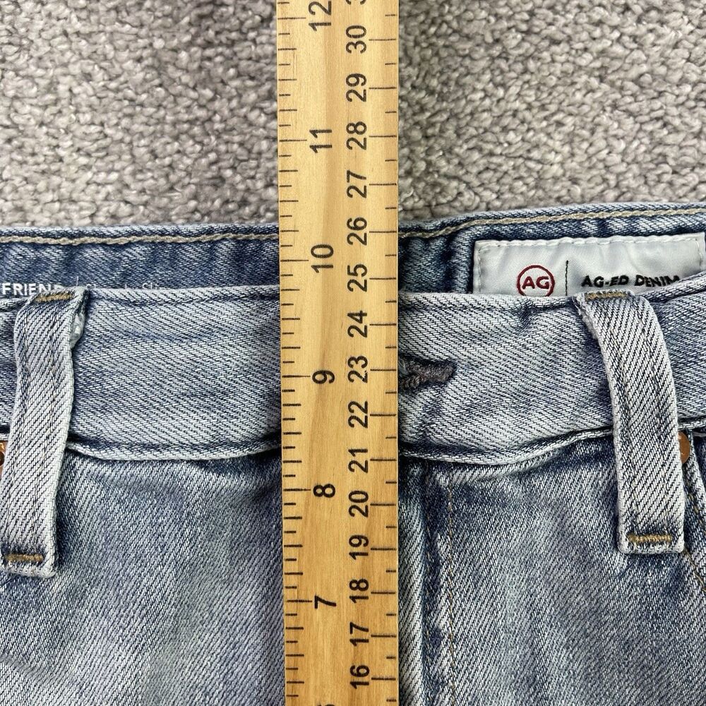AG Adriano Goldschmied Jeans Womens 26 Blue Ex-Boyfriend Slim Slouchy Light Wash - Picture 12 of 15